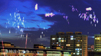 Gif animé feux d'artifices 129
